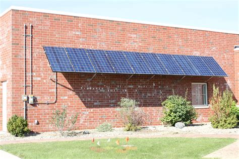 wall mounted solar enclosure